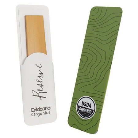 Palheta Saxofone Soprano D'addario Organic Reserve - Saxofone Soprano - D'addario Organic Reserve Sanganxa.com