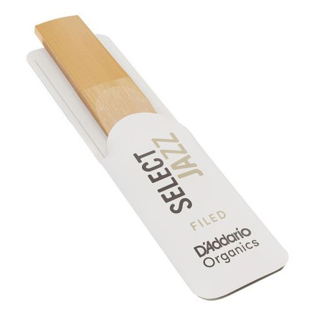 Palheta Saxofone Soprano D'addario Saxofone Soprano D'addario Organic Select Jazz Filed - Sanganxa.com