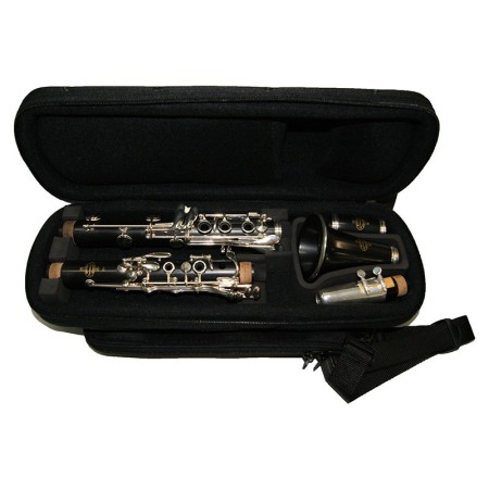Eestuche K-ses Premium Black Matte Clarinet Mini - Sanganxa.com