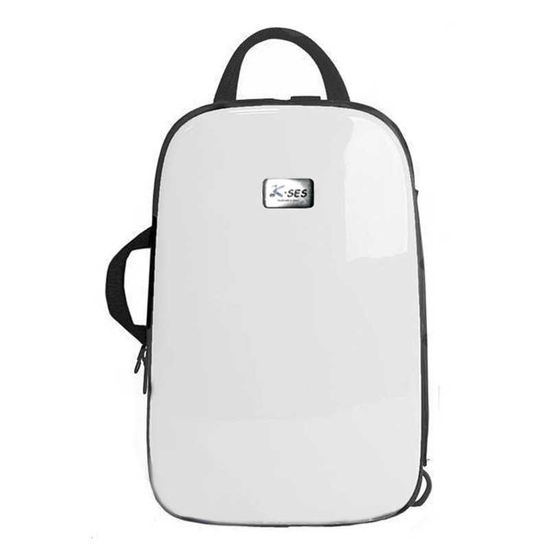 K-ses Estojo Premium Branco Brilhante para 2 Clarinetes - Sanganxa.com