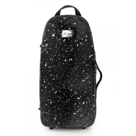 K-ses Premium Compac Fusion Preto Brilhante Estojo para Trompete - Sanganxa.com