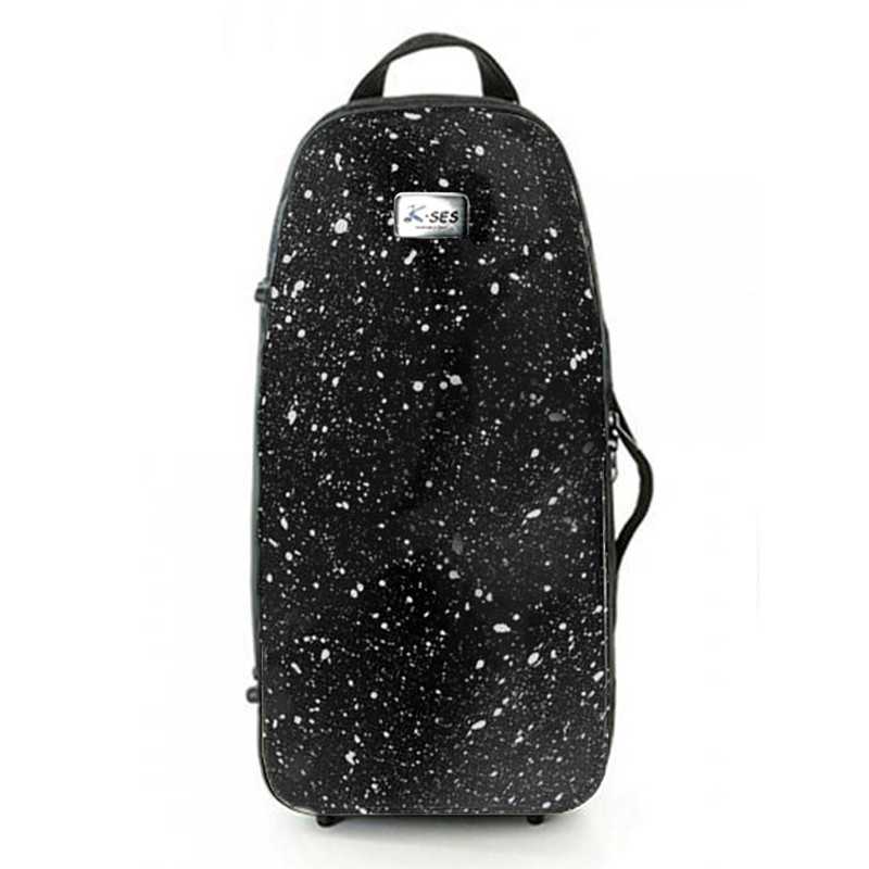 K-ses Premium Compac Fusion Preto Brilhante Estojo para Trompete - Sanganxa.com