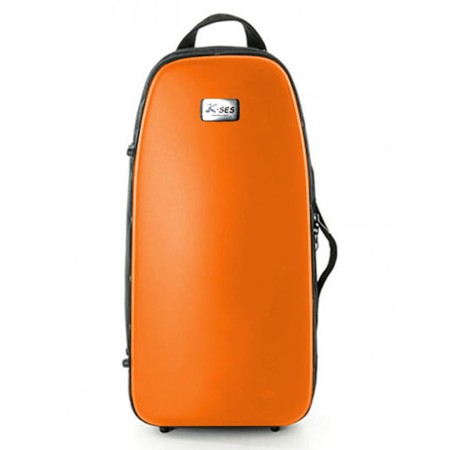 Estojo para trompete K-ses Premium Orange Matte - Sanganxa.com