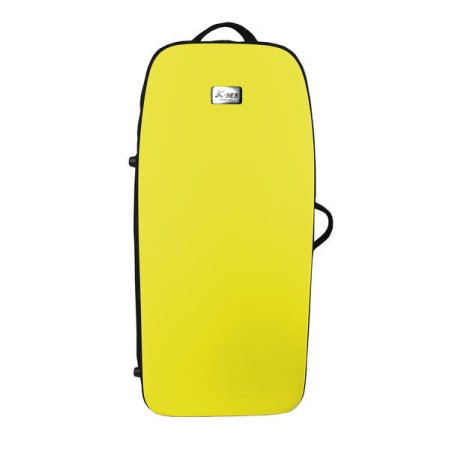 K-ses Premium Compac Matte Yellow 2 Trumpets Case - Sanganxa.com