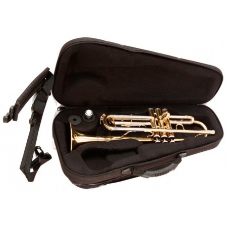 Estojo para trompete K-ses Classic Black - Preto Sanganxa.com
