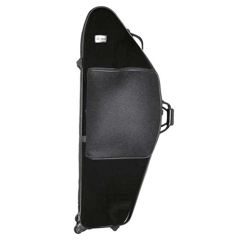 K-Ses Estojo Premium Preto Brilhante para Bb/A Barítono - Bb/A Sanganxa.com