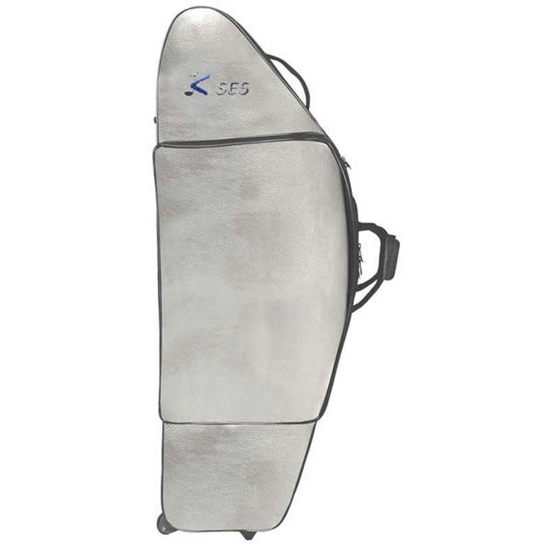 Estojo K-Ses Sport Prata Cinzento Saxofone Barítono para Sib/A - Sanganxa.com
