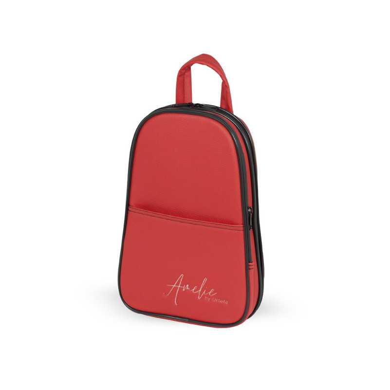 Estojo para clarinete Ortola 187 BRG Série Amelie Vermelho - Sanganxa.com