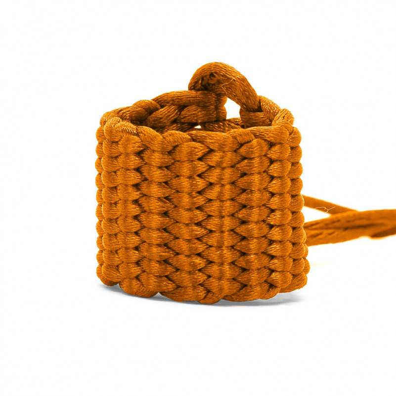 Pinça para Clarinete Bambú Pinça para Clarinete feita à mão Laranja| Sanganxa.com