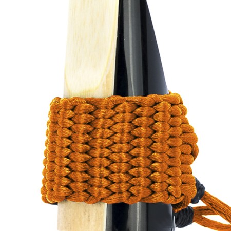 Pinça para Clarinete Bambú Pinça para Clarinete feita à mão Laranja| Sanganxa.com
