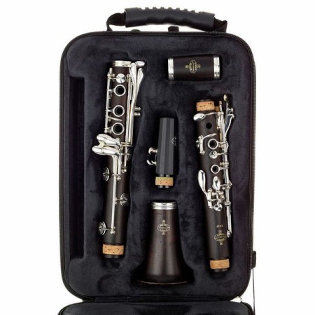 Clarinete Buffet E12F Chaves prateadas BC2512F-2-0GB - Sanganxa.com