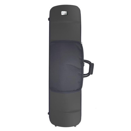 K-ses Estojo Premium Preto Brilhante para 2 Trombones (Alto e Tenor) - Sanganxa.com