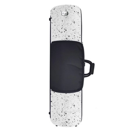 K-Ses Estojo Premium Fusion Gloss White para 2 Trombones (Alto e Tenor) - Sanganxa.com