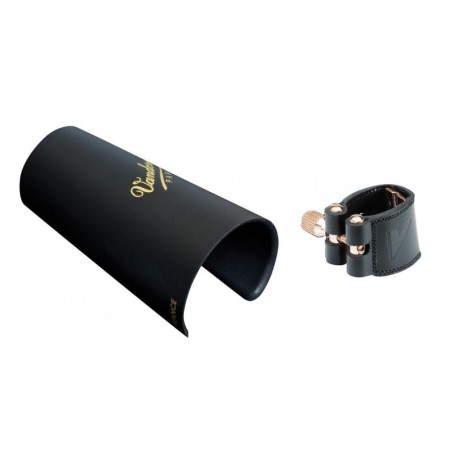 braçadeira para saxofone alto vandores lc27p couro -  sanganxa.com