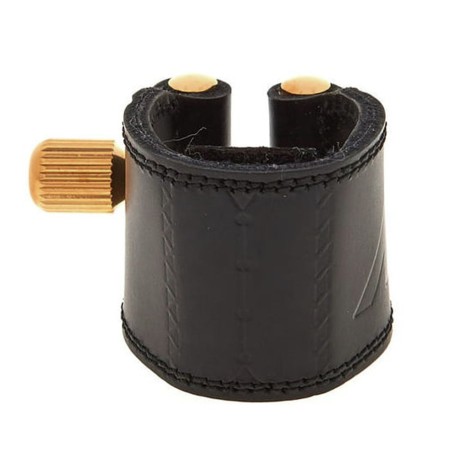 braçadeira para saxofone alto vandores lc27p couro -  sanganxa.com