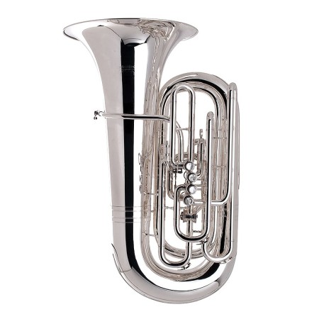 Tuba Adams 4/4 Pistões 4+1 Prateados 0.70 in C - Sanganxa.com
