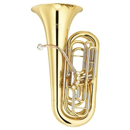 Tuba Yamaha YCB-621 L Pistões lacados em Dó - Sanganxa.com