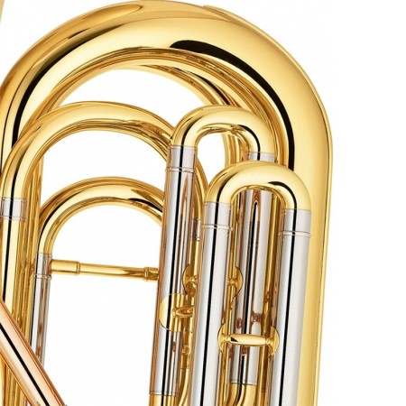 Tuba Yamaha YCB-621 L Pistões lacados em Dó - Sanganxa.com