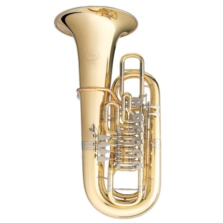 Tuba B&S 3100W PT-12 Cilindros lacados (4+2) Tamanho 4/4 - Sanganxa.com