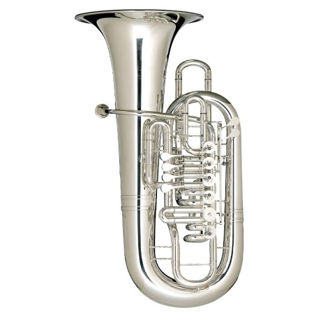 Tuba Melton 6460 Kodiak Cilindros prateados (4+2) Tamanho 6/4 - Sanganxa.com