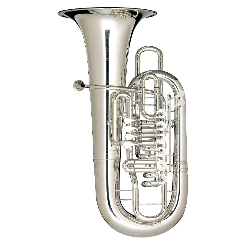 Tuba Melton 6460 Kodiak Cilindros prateados (4+2) Tamanho 6/4 - Sanganxa.com
