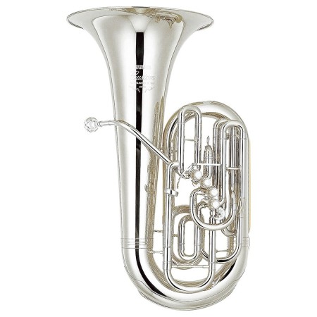 Tuba em Fá Yamaha YFB 822 S Custom Silver Plated - Sanganxa.com