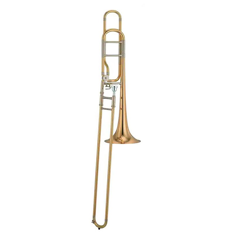 Trombone Yamaha YSL548 GO F/F Bb Lacado - Sanganxa.com