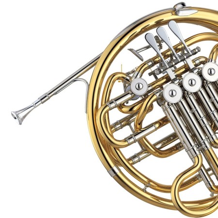 Trompa dupla Yamaha SIb/FA 668 II Lacado - Sanganxa.com