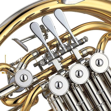 Trompa dupla Yamaha SIb/FA 668 II Lacado - Sanganxa.com