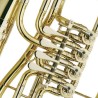 Tuba Wagneriana Bb Hans Hoyer 822 Lacado - Sanganxa.com