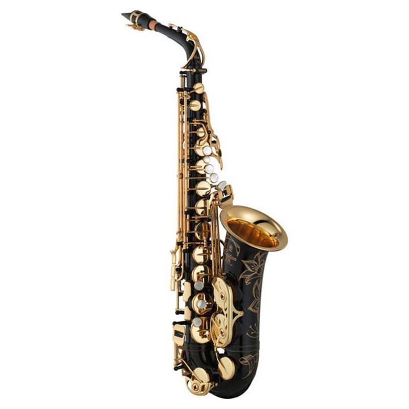 Saxofone Alto Yamaha YAS-875EXB Preto Lacado - Sanganxa.com