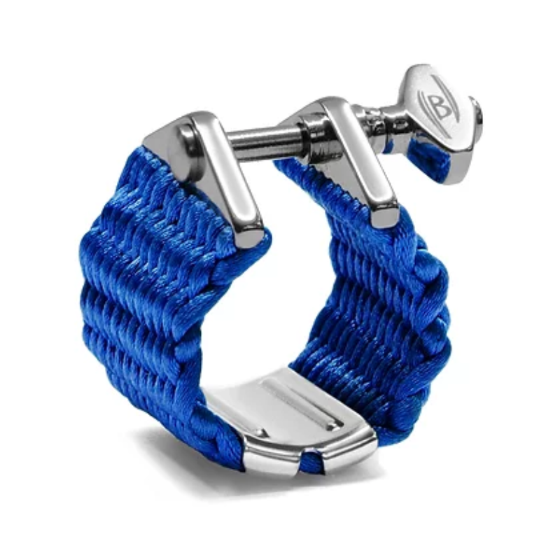 Abraçadeira para saxofone alto Bamboo Nova Sapphier Blue - Bambu Nova Sapphier Blue Sanganxa.com