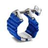 Abraçadeira para saxofone alto Bamboo Nova Sapphier Blue - Bambu Nova Sapphier Blue