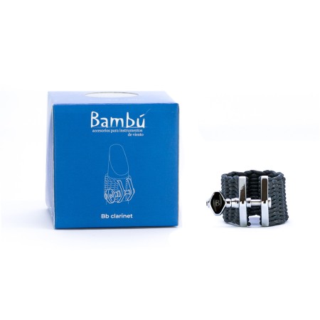 Pinça para Clarinete Bambu Nova Cinza Grafite - Pinça para Clarinete Bambu Nova Sanganxa.com