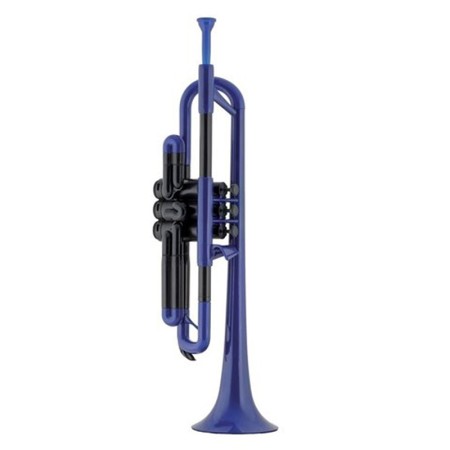 Trompete Ptrumpet ABS Bb Azul- Sanganxa.com
