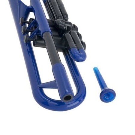 Trompete Ptrumpet ABS Bb Azul- Sanganxa.com