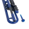 Trompete Ptrumpet ABS Bb Azul- Sanganxa.com