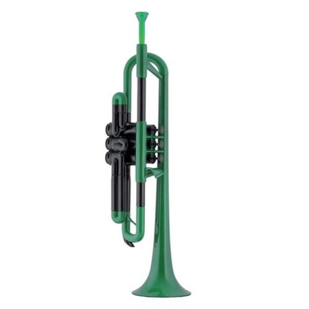 Trompete Ptrumpet ABS Bb Verde - Sanganxa.com