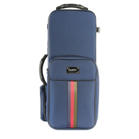 Estojo para saxofone alto Bam Saint Germain Trekkin SG3021S Azul - Sanganxa.com