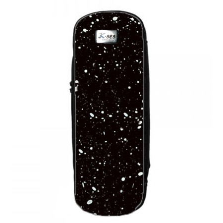 K-Ses Premium Requinto Mini Fusion Matte Black Case - Sanganxa.com