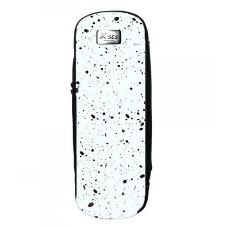 K-Ses Premium Requinto Mini Fiusion Gloss White Case - Sanganxa.com