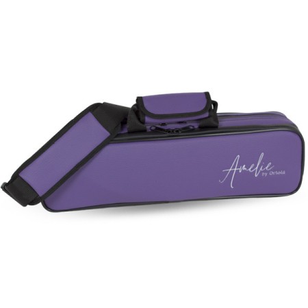 Estojo para Flauta Traverse Ortola 390 Brg Amelie Series Purple - Sanganxa.com