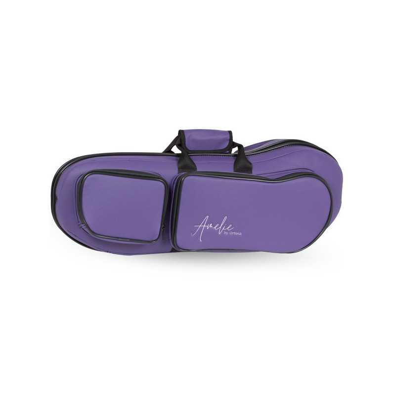 Estojo para trompete Ortola 106 Bgr Amelie Series Purple - Sanganxa.com