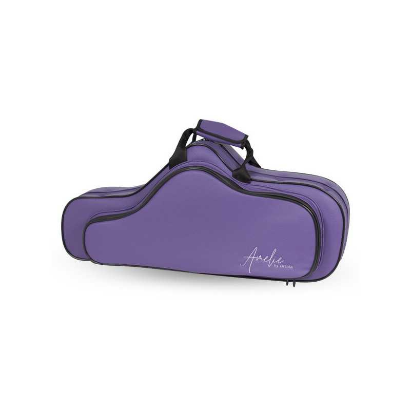 Estojo para saxofone alto Ortola 113 BRG Amelie Series Purple - Sanganxa.com