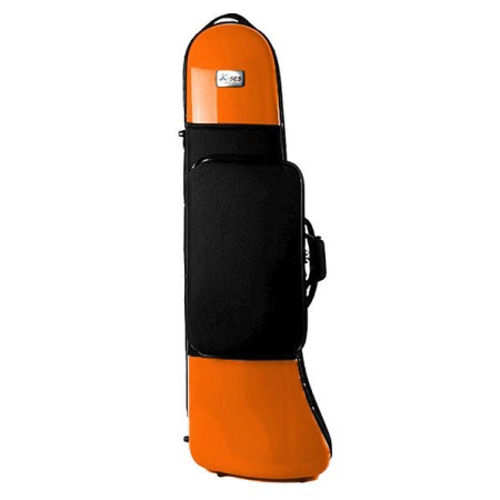 Estojo para Trombone K-Ses Premium Laranja Brilhante - Sanganxa.com