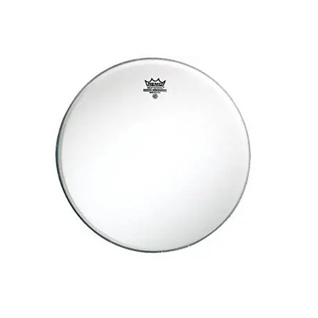 PARCHE 24" REMO AMBASSADOR BLANCO RUGOSO BOMBO Remo - 1