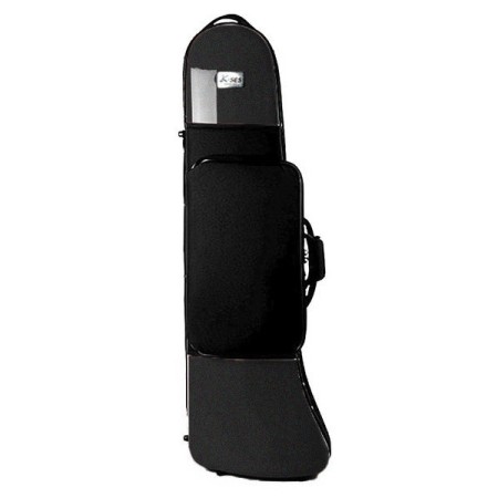 K-Ses Premium Estojo para Trombone Preto Metálico Brilhante - Sanganxa.com