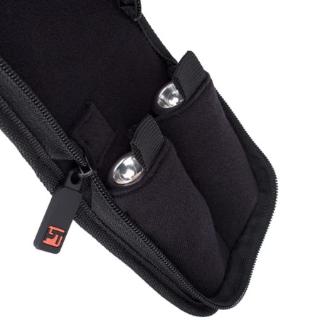 PROTEC A220 ESTOJO PARA BOQUILHAS DE TROMPETE EM LATÃO PEQUENO COM DUAS BOQUILHAS