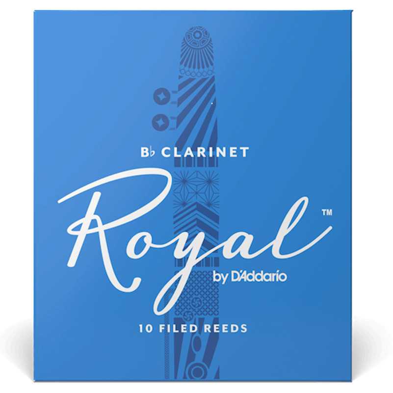 Caixa de palhetas para clarinete D'addario Royal No. 4 -  sanganxa.com