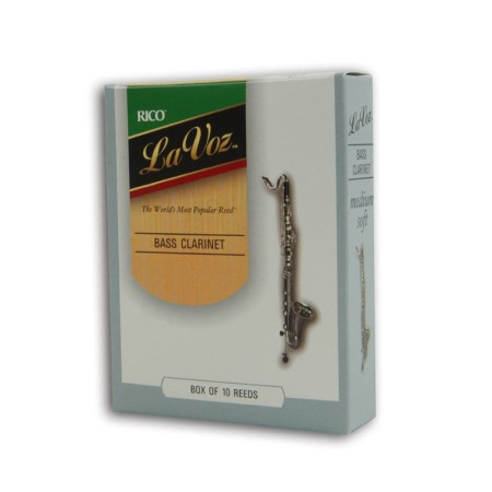 Caixa de palhetas para clarinete baixo La Voz MH - Sanganxa.com